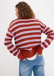 Boxy trui in ajour, bonprix