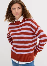 Boxy trui in ajour, bonprix