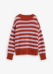 Boxy trui in ajour, bonprix