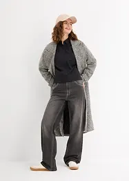 Oversized blouse van katoen, bonprix
