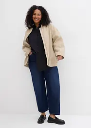 Oversized blouse van katoen, bonprix