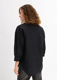 Oversized blouse van katoen, bonprix