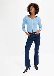 Kort gebreid vest, bonprix