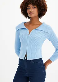 Kort gebreid vest, bonprix