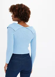 Kort gebreid vest, bonprix