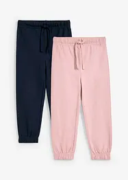 Sweatpants van puur biologisch katoen (set van 2), bonprix