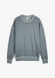 Sweater in washed out look, loose fit, bonprix