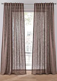Gordijn met structuur (2 stuks), bonprix