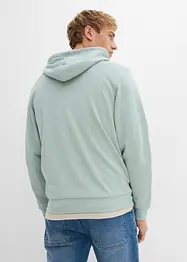 Sweater met capuchon en ritssluiting, bonprix