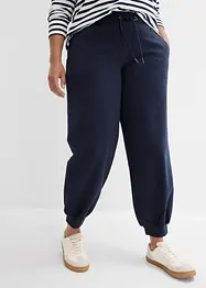 Joggingbroek met wijde pijpen, enkellang, bonprix