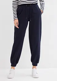 Joggingbroek met wijde pijpen, enkellang, bonprix