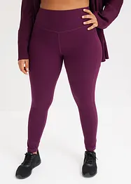 Comfort sportlegging met telefoonzak, sneldrogend, bonprix