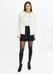 Overknee maillot met hartjes 60 den, bonprix