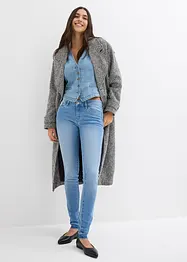 Skinny stretch jeans mid waist, bonprix