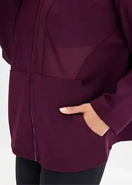 Oversized sportjas met transparant mesh, bonprix