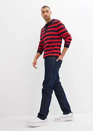 Lichte slim fit stretch jeans, straight, bonprix
