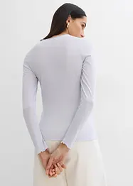 Semi-transparante longsleeve, bonprix