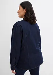 Spijkerblouse met ballonmouwen, bonprix