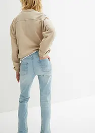 Stretch jeans mid waist, bootcut, bonprix