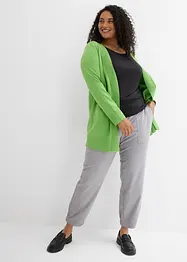 Shirt met rond hals en 3/4 mouwen, bonprix