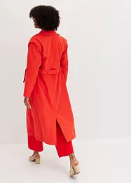 Trenchcoat met afneembare mouwen, bonprix