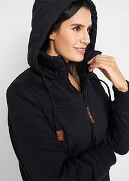 Outdoor jas met imitatieleren details, bonprix