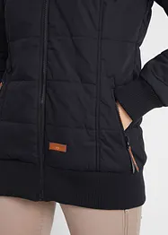 Outdoor jas met imitatieleren details, bonprix