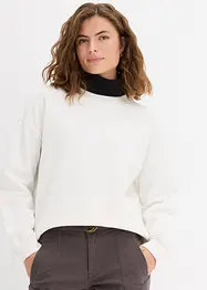 Oversized sweater van katoen, bonprix