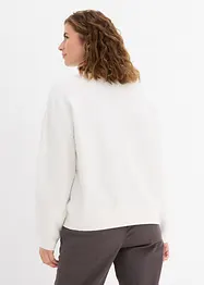Oversized sweater van katoen, bonprix