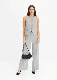 Glencheck gilet, bonprix