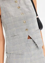 Glencheck gilet, bonprix