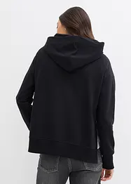 Hoodie met zijsplitten, bonprix