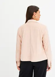 Korte imitatiesuède jas, bonprix