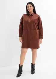 Corduroy mini jurk, bonprix