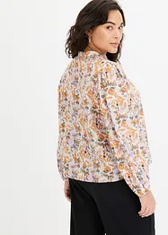 Gedessineerde blouse met viscose, bonprix