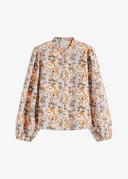 Gedessineerde blouse met viscose, bonprix