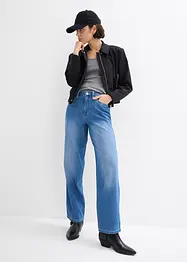 Baggy jeans, mid waist, bonprix