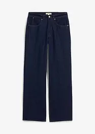 Wide leg jeans, mid waist, bonprix