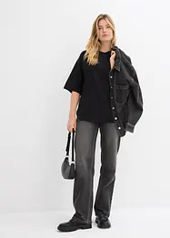 Longshirt van interlock, bonprix