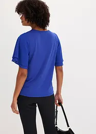 Shirt met chiffon mouwen, bonprix