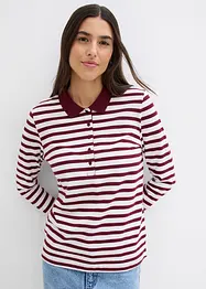 Poloshirt met lange mouwen, bonprix