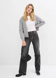 Geribd shirt met korte mouwen (set van 2), bonprix