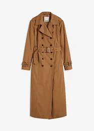 Lange trenchcoat met tailleriem, bonprix