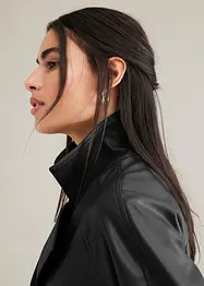 Korte trenchcoat van imitatieleer, bonprix