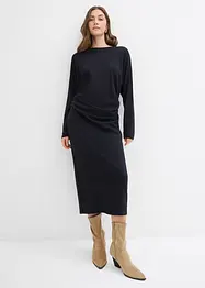 Midi jurk van comfortabel Punto di Roma, bonprix