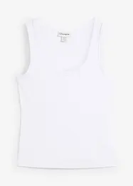 Ribtop met zacht viscose, bonprix