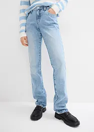 Straight jeans, mid waist, comfortabele band, bonprix