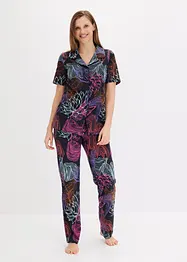 Pyjama met knoopsluiting, bonprix