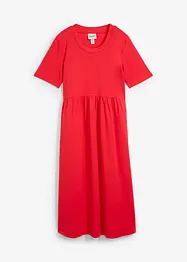 Wijd uitlopende jersey jurk, bonprix