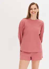 Loungewear huispak met short van jersey, bonprix